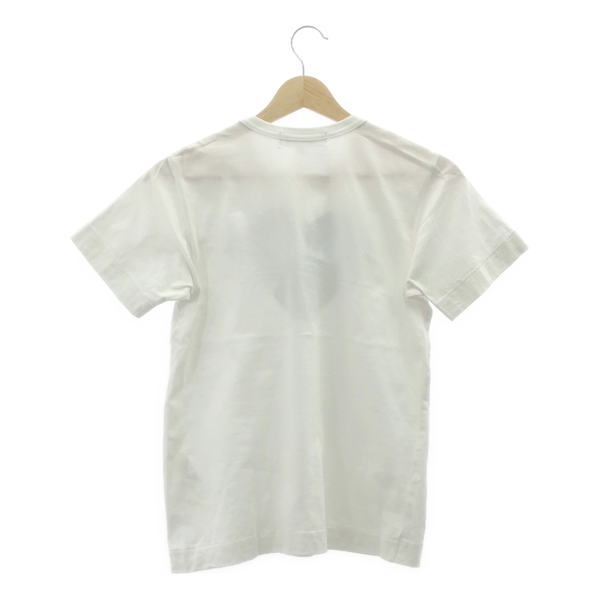 PLAY COMME des GARCONS / プレイコムデギャルソン コットン ハートワッペン プリント クルーネック カットソー