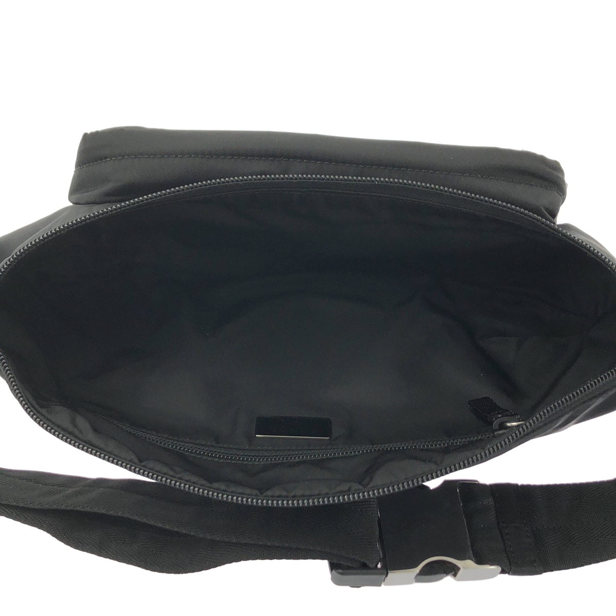 PRADA / プラダ 2VL005 三角ロゴプレート ナイロン ボディ ウエストバッグ