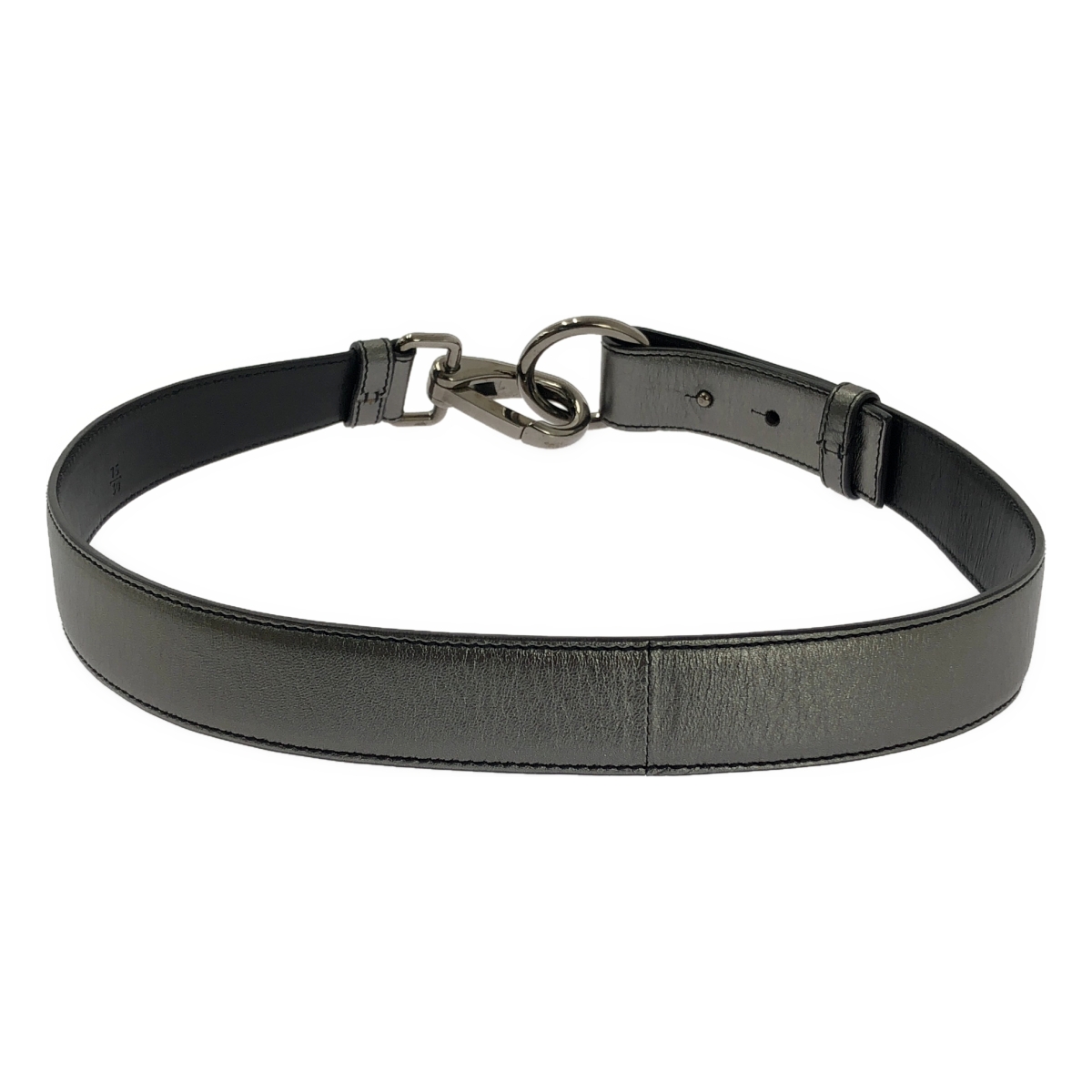 JIL SANDER / ジルサンダー レザー リングバックル ベルト