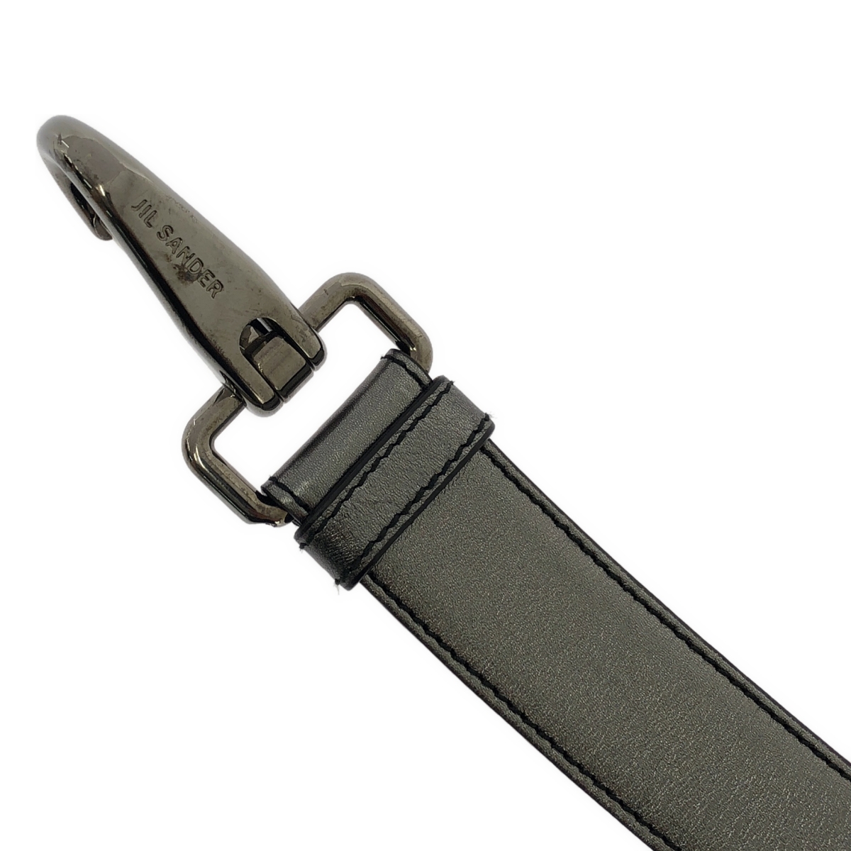 JIL SANDER / ジルサンダー レザー リングバックル ベルト