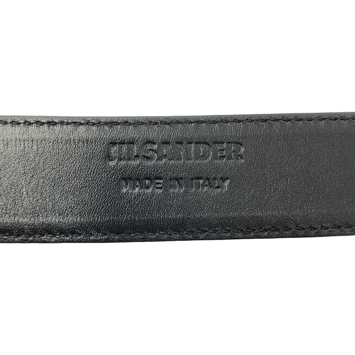 JIL SANDER / ジルサンダー レザー リングバックル ベルト