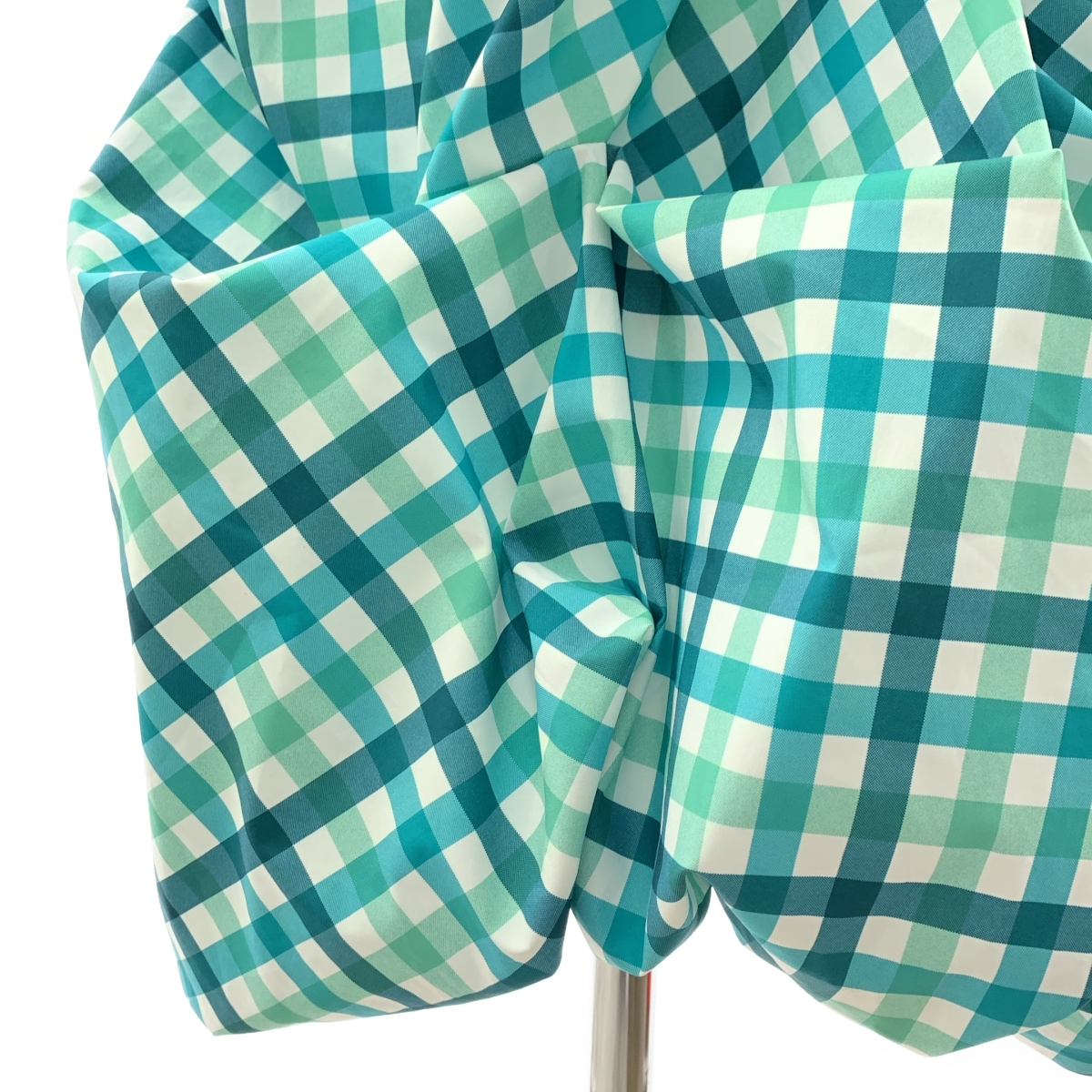 その他 tsuntsun gingham balloon OP チェック ワンピース