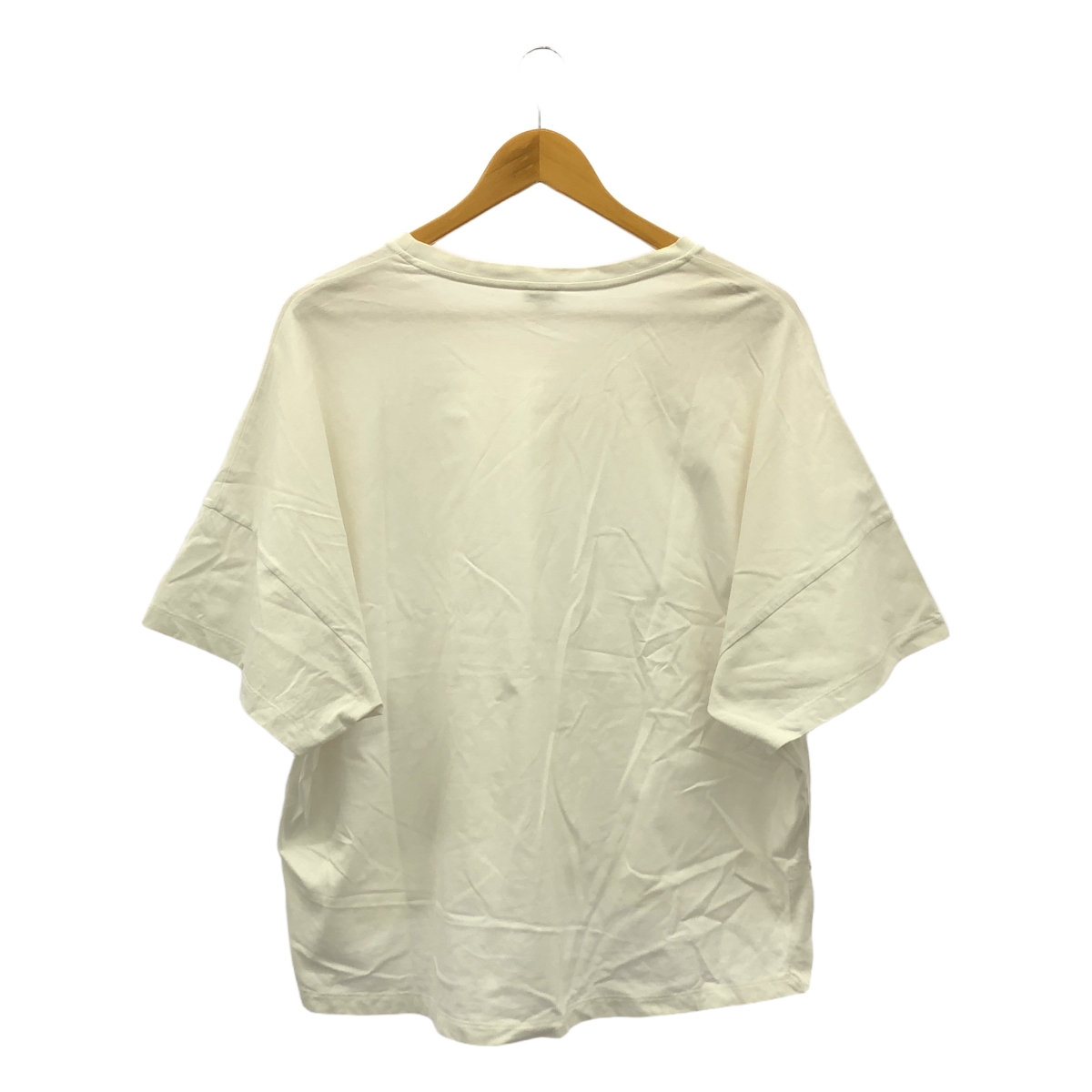 LOEWE / ロエベ コットン ロゴ 刺しゅう ワイド Tシャツ