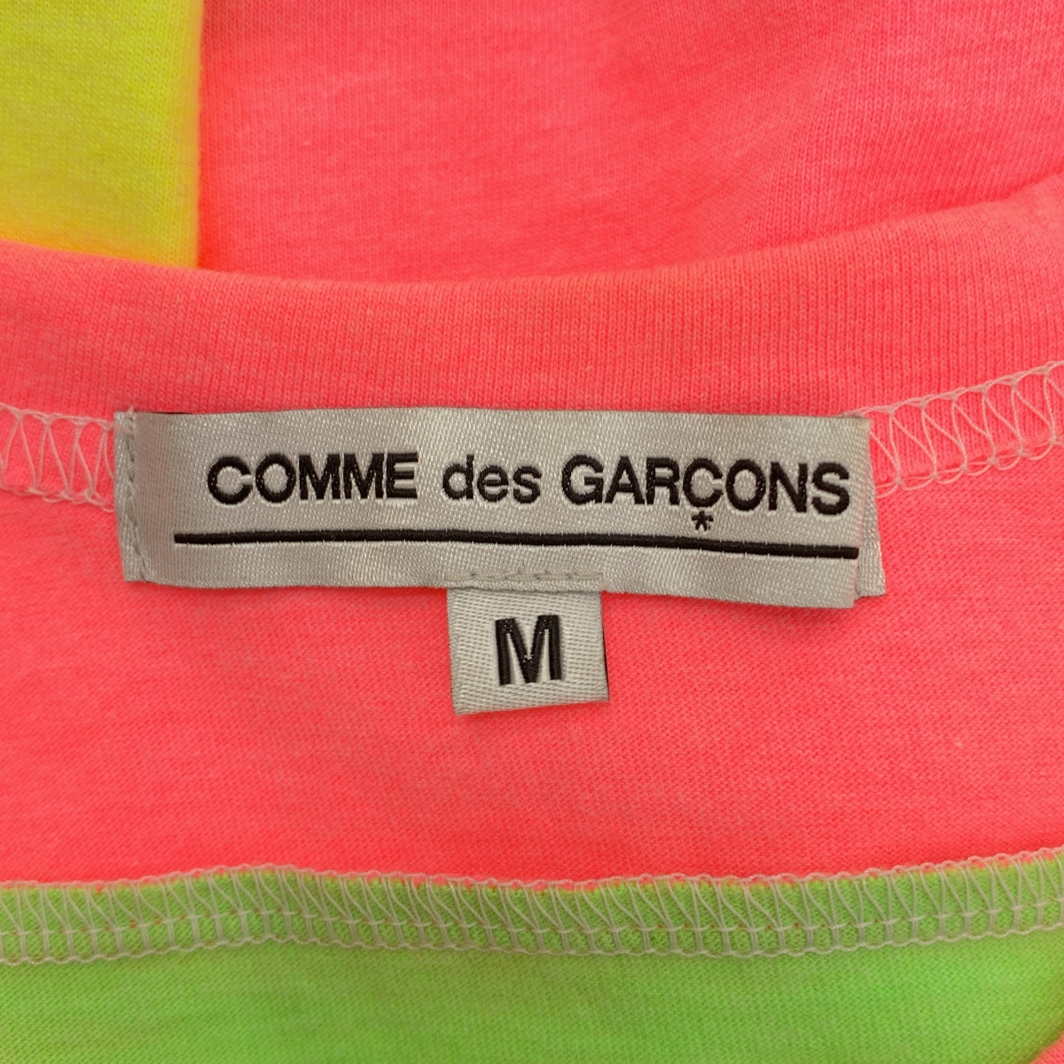 COMME des GARCONS / コムデギャルソン ネオンカラー クルーネック カットソー