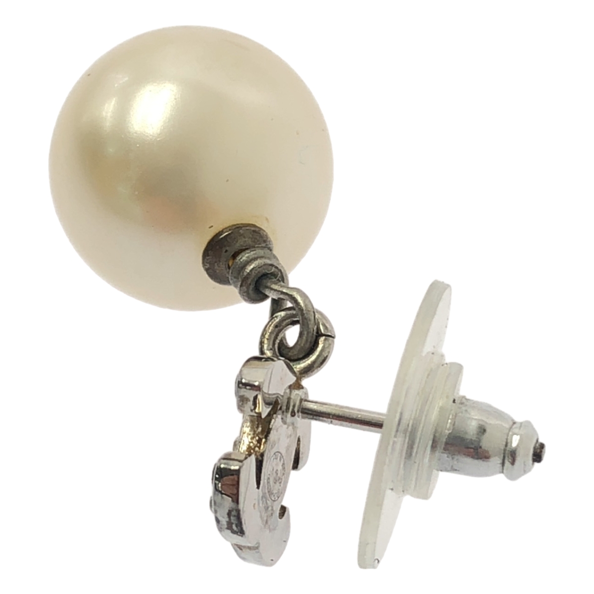 CHANEL / シャネル 2ペア ココマーク ラインストーン パール ピアス