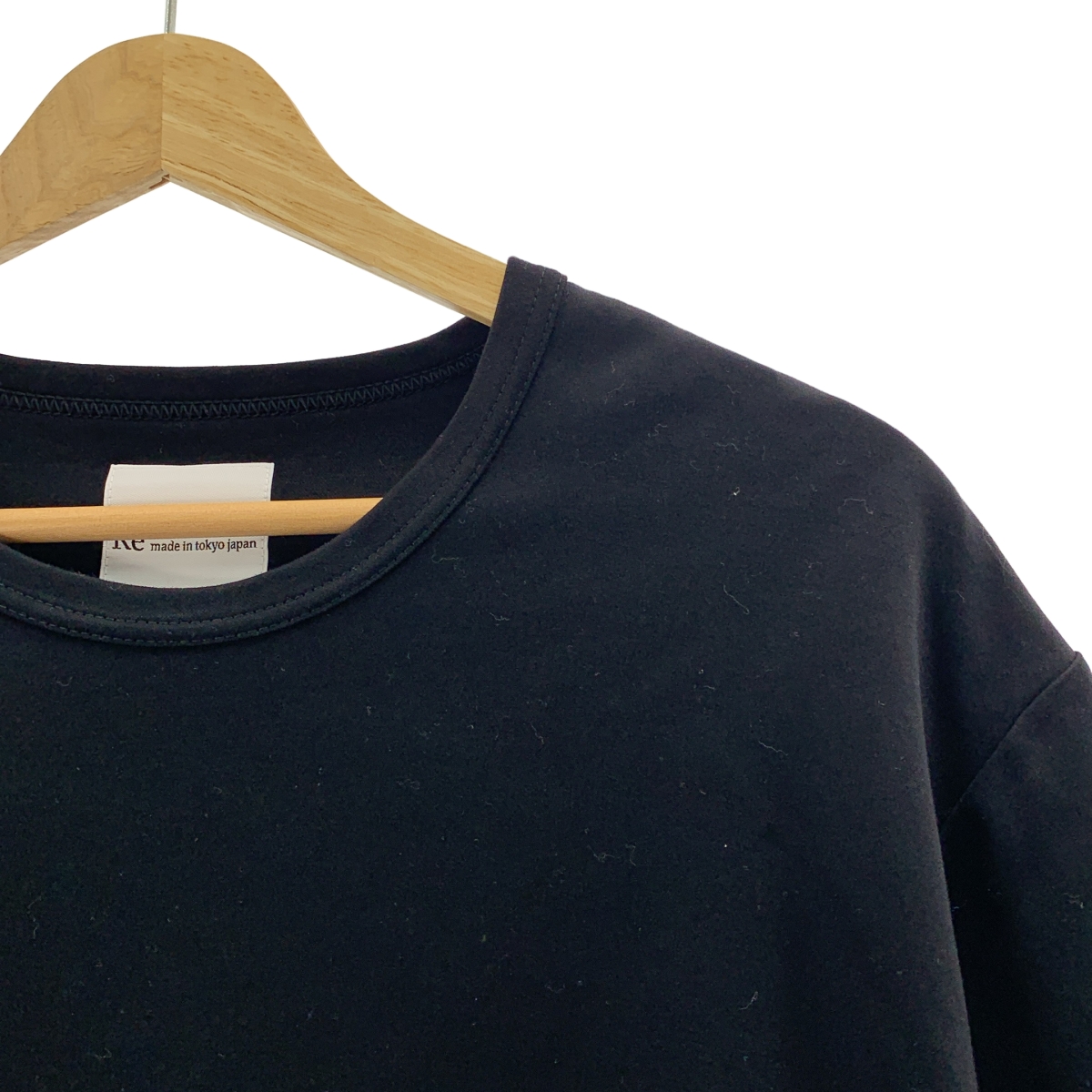 RE made in tokyo japan / アールイーメイドイントウキョウジャパン コットン クルーネック カットソー