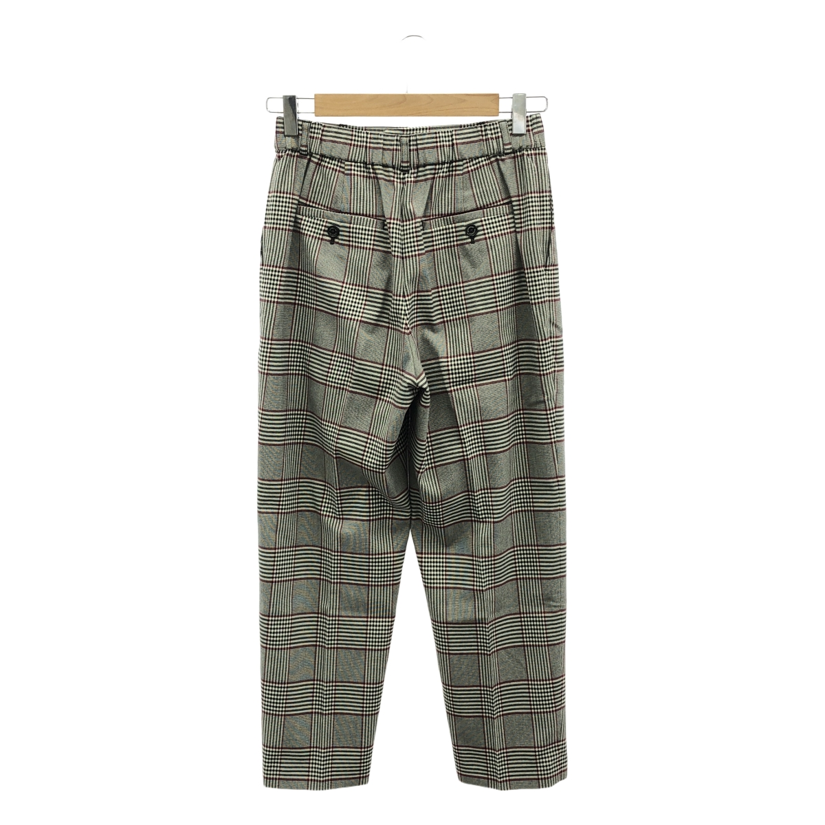 MACKINTOSH PHILOSOPHY / マッキントッシュフィロソフィー チェック タック スラックス パンツ