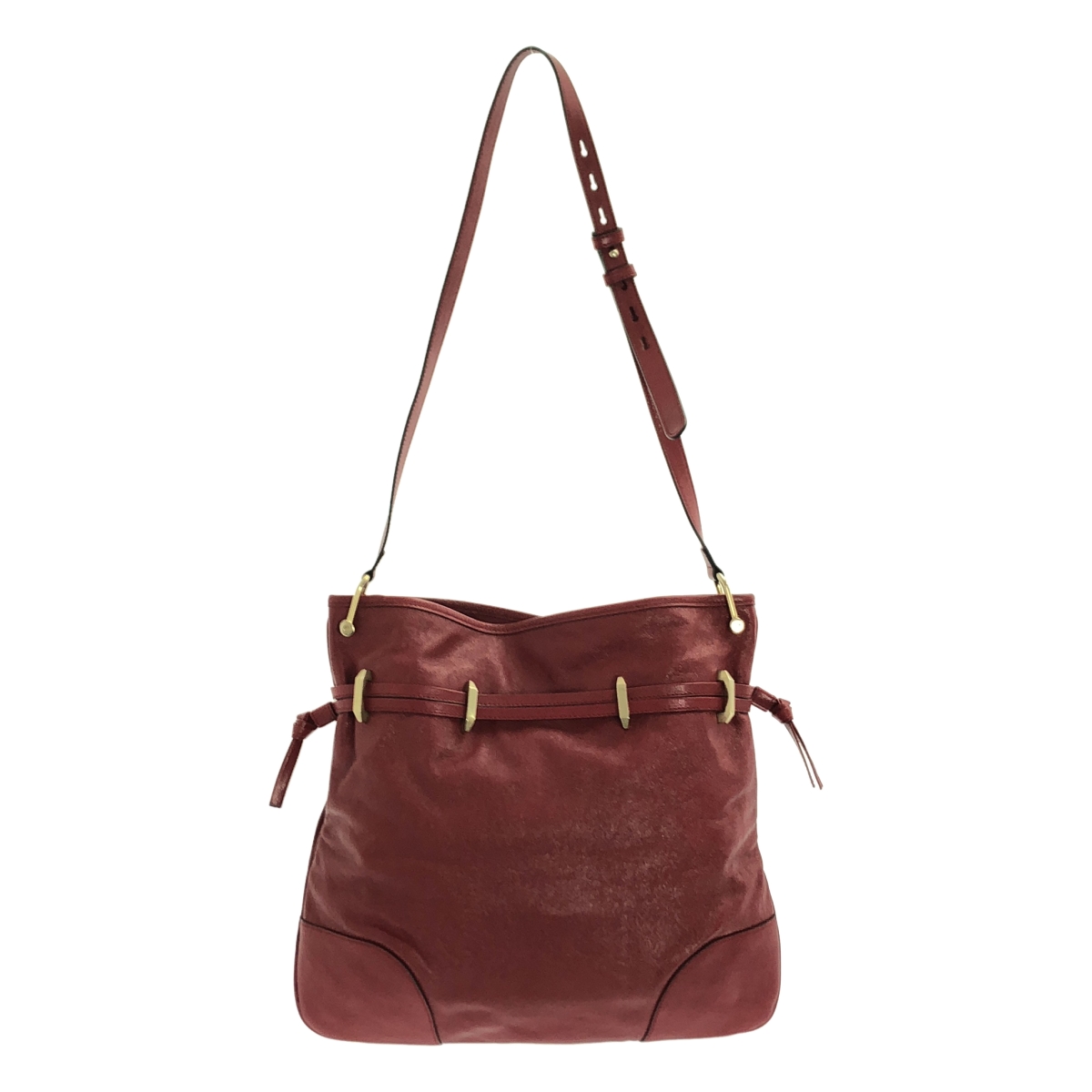 GUCCI / グッチ ホースビットレザー ショルダー バッグ / 602089