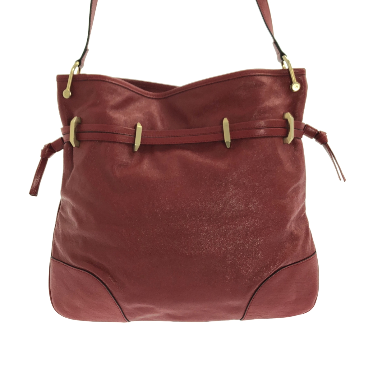 GUCCI / グッチ ホースビットレザー ショルダー バッグ / 602089