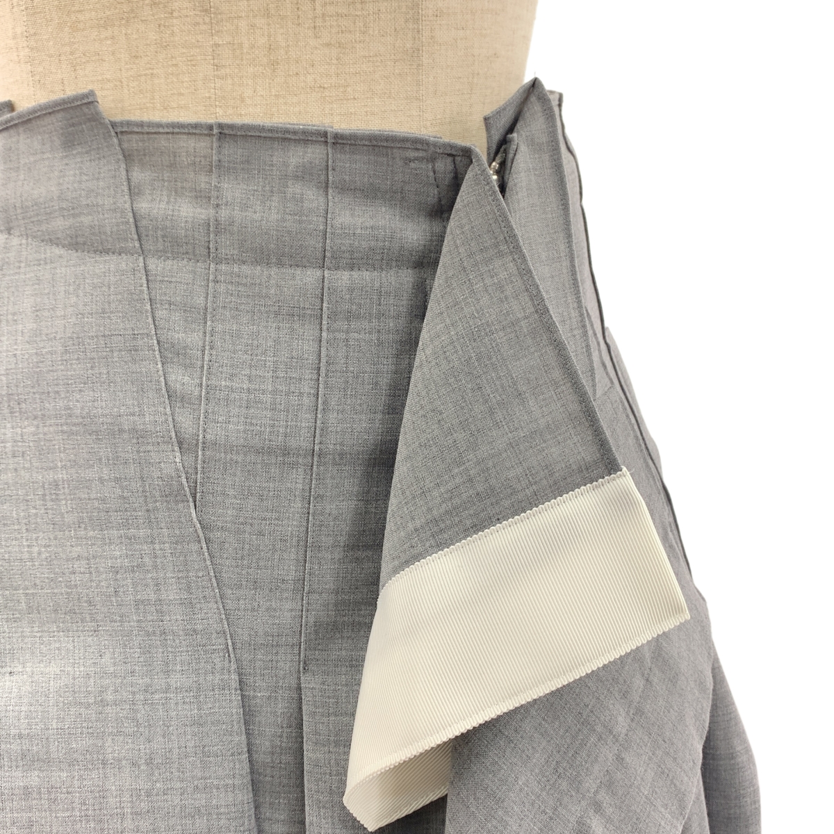 sacai / サカイ ZIP Suiting Skirt ジップ プリーツ スカート