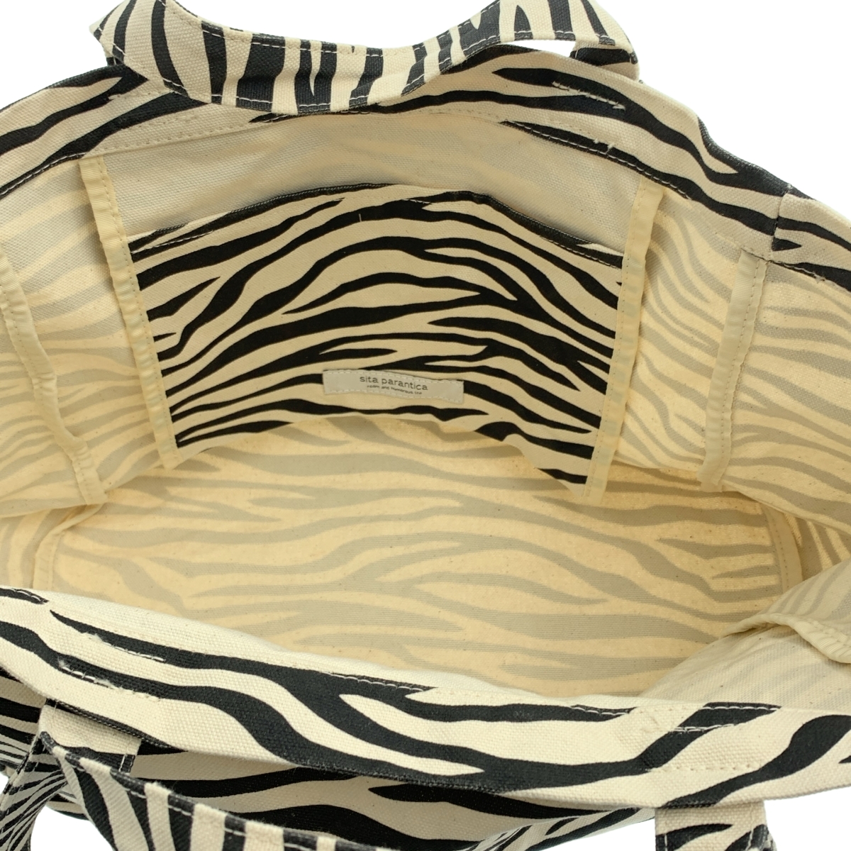 sita parantica / シータパランティカ Deuxieme Classe別注 ZEBRA TOTE ゼブラ柄 トートバッグ
