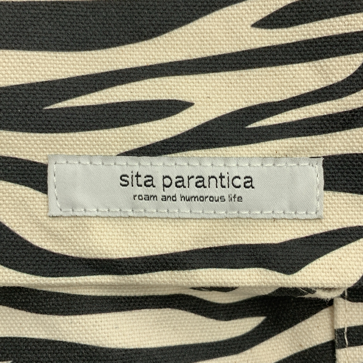 sita parantica / シータパランティカ Deuxieme Classe別注 ZEBRA TOTE ゼブラ柄 トートバッグ