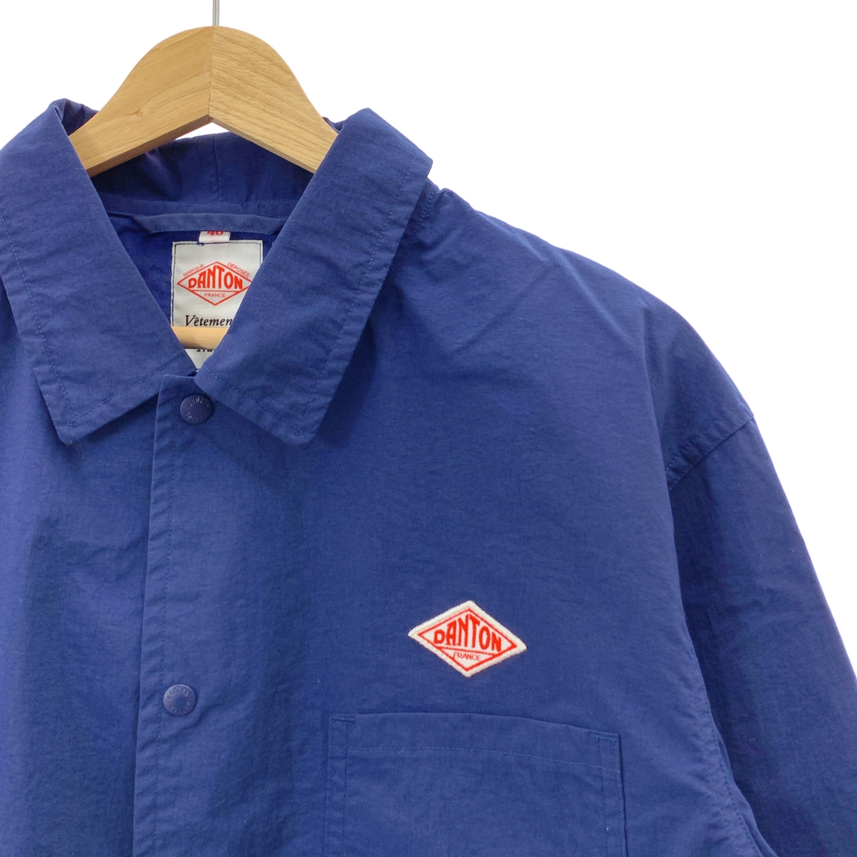 DANTON / ダントン NYLON TAFFETA COVERALL JACKET ナイロンタフタ カバーオール ジャケット