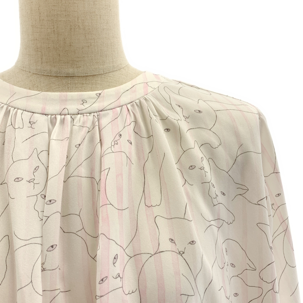 TARO HORIUCHI / タロウホリウチ 総柄 キャット ワンピース
