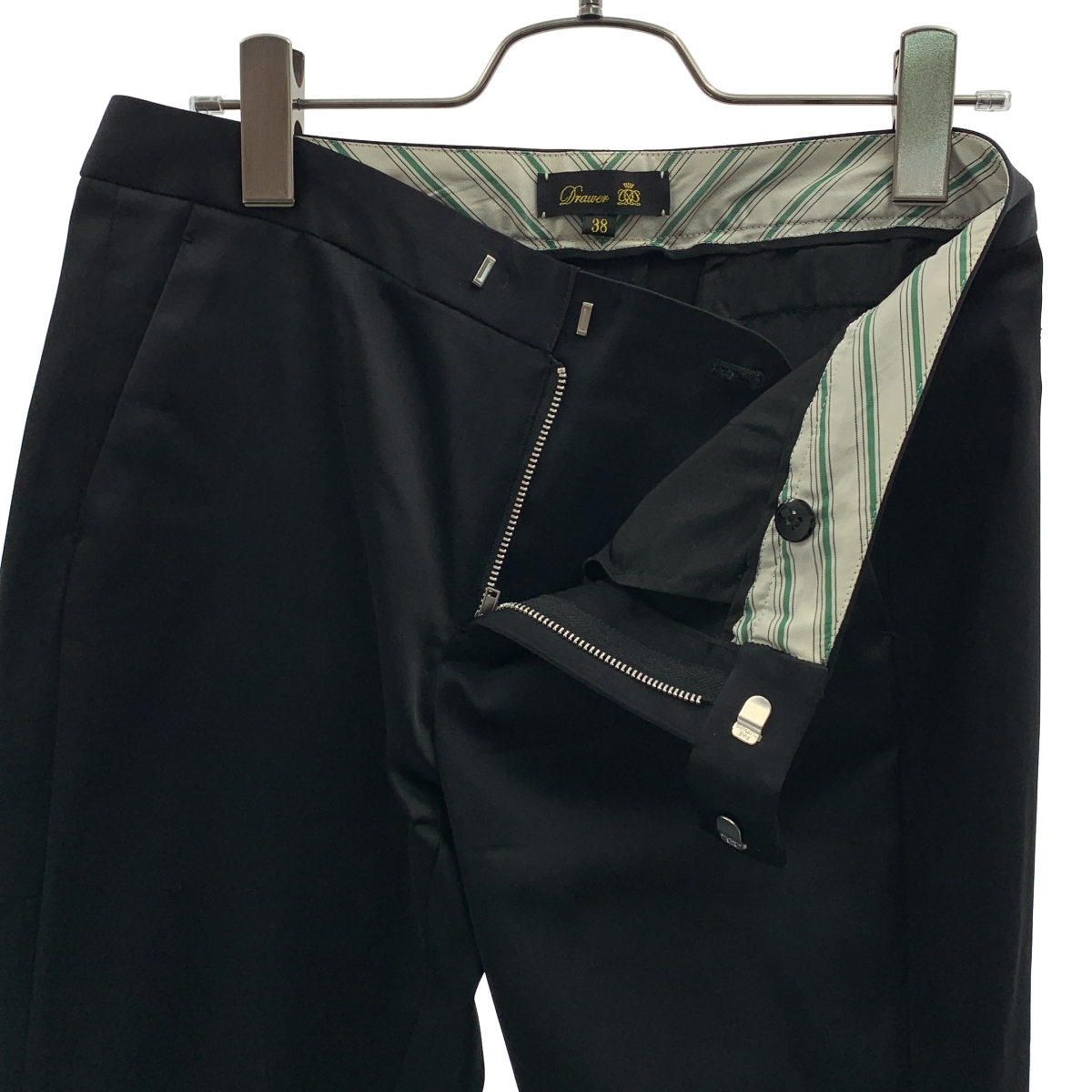 Drawer / ドゥロワー シルクウールミカドテーパードパンツ