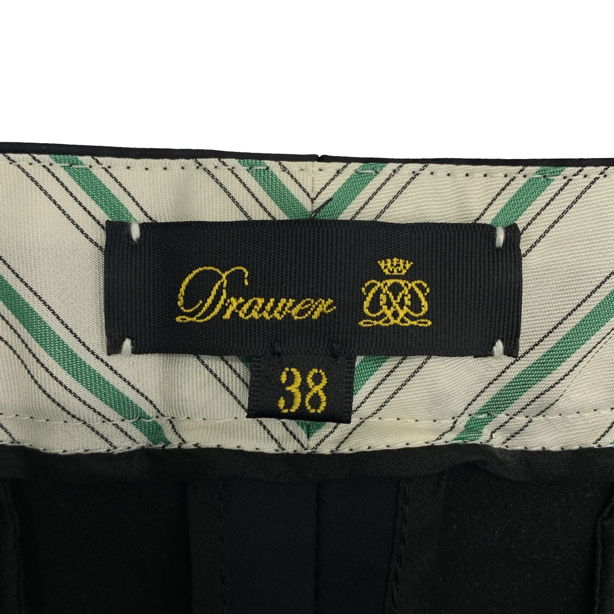 Drawer / ドゥロワー シルクウールミカドテーパードパンツ