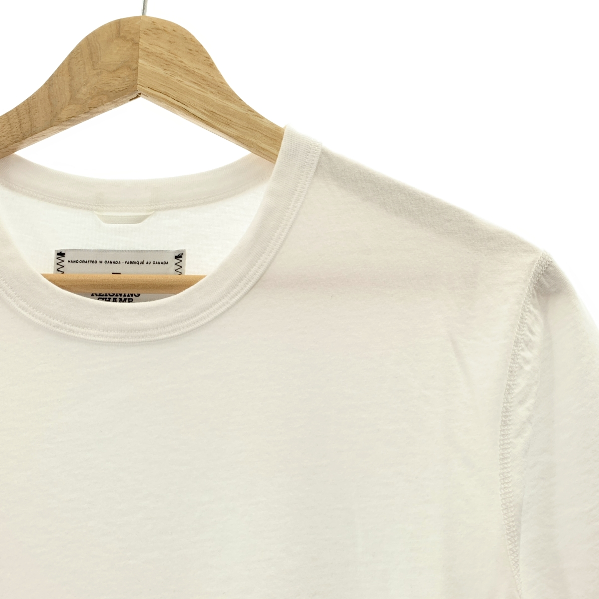 REIGNING CHAMP / レイニングチャンプ コットン クルーネック Tシャツ