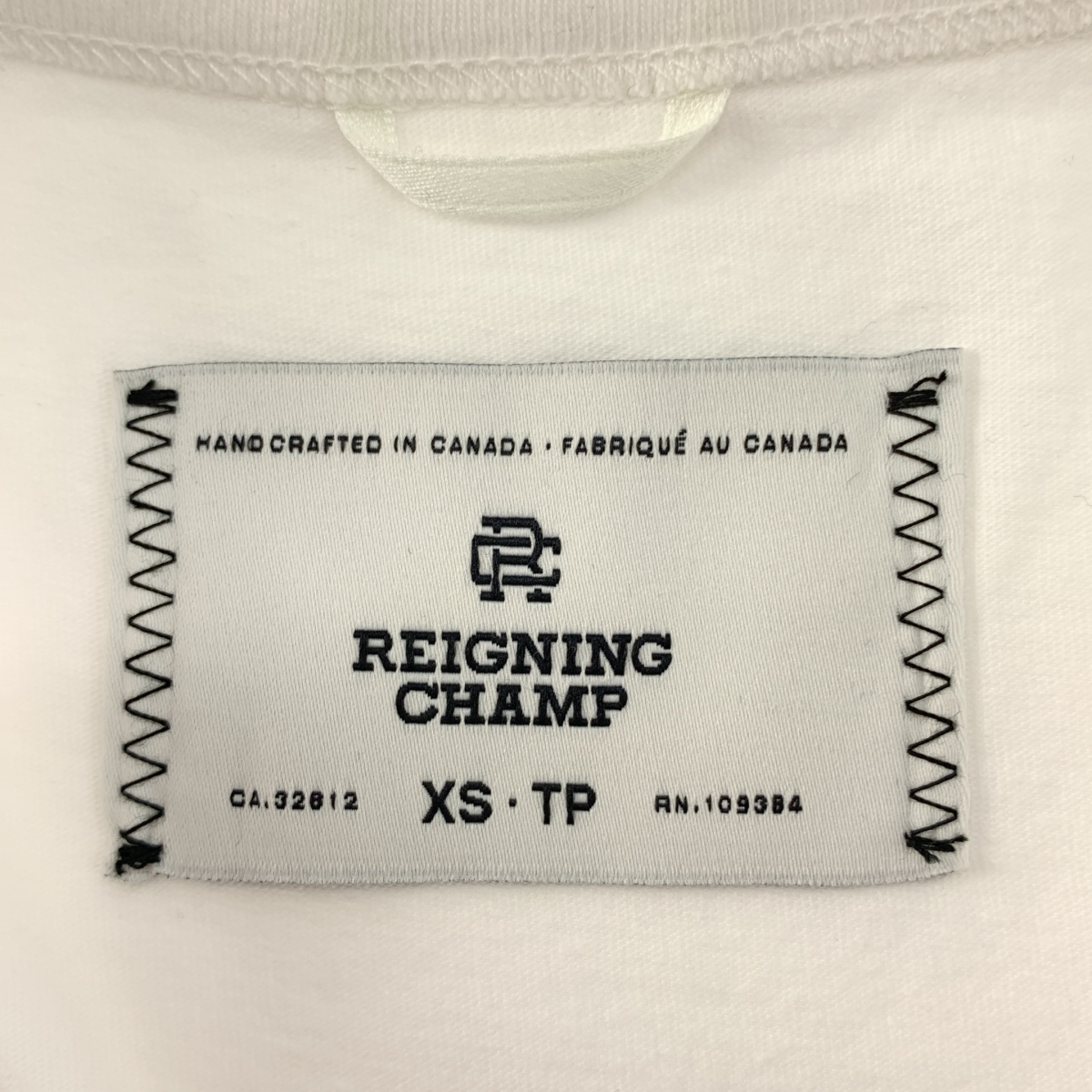 REIGNING CHAMP / レイニングチャンプ コットン クルーネック Tシャツ