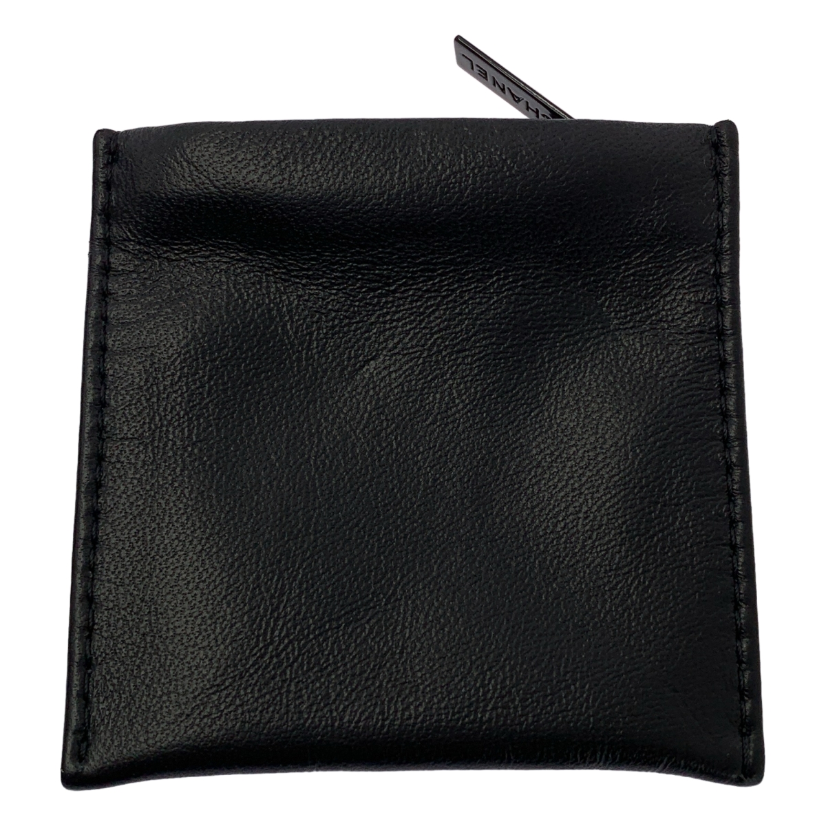 CHANEL / シャネル レザー エンボスロゴ ジュエリーポーチ