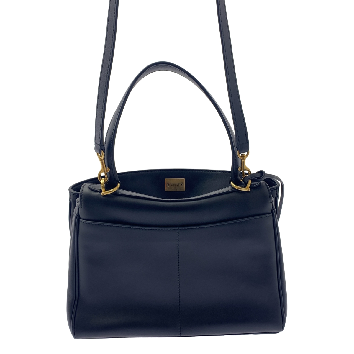 BALENCIAGA / バレンシアガ Rodeo ロデオ / 2way スムースカーフスキン スモール ハンドバッグ