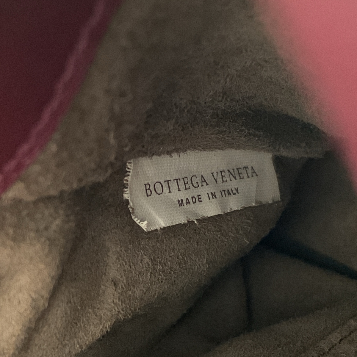 BOTTEGA VENETA / ボッテガヴェネタ レザー チェーンハンドル フラップ トートバッグ