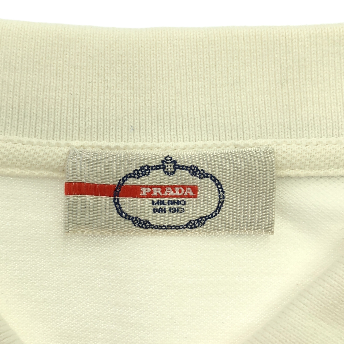 PRADA / プラダ コットン 刺しゅう ポロシャツ