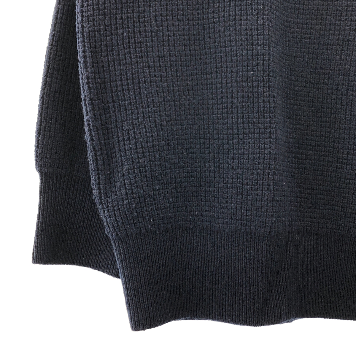 Framework / フレームワーク ワッフルハーフジッププルオーバーニット