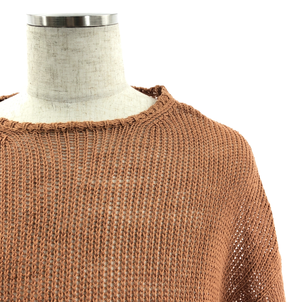 ARTS&SCIENCE / アーツアンドサイエンス リネン オーバー ニット カットソー