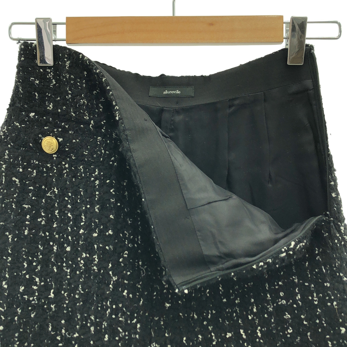 その他 ツイード メタルボタン ショートパンツ