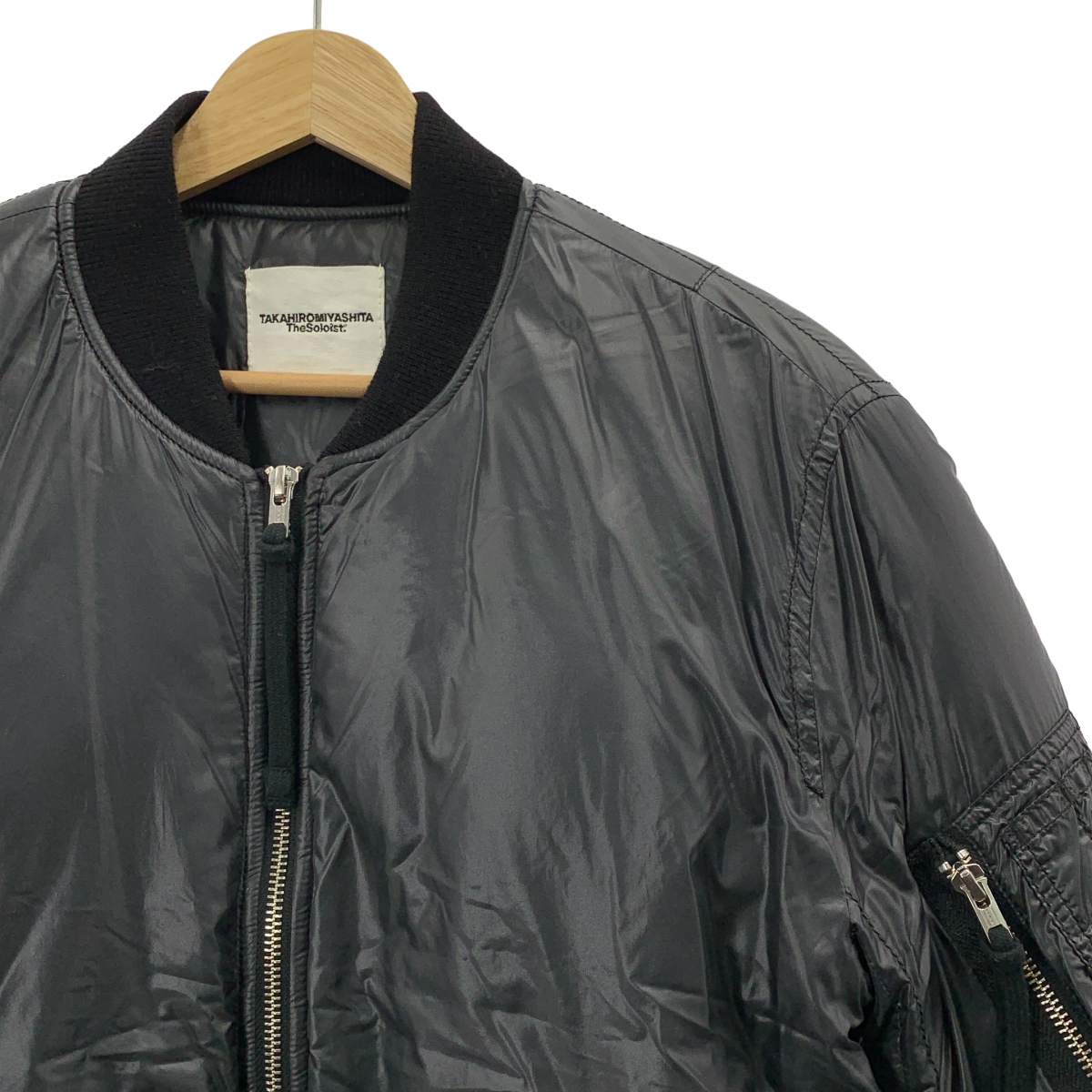 TAKAHIROMIYASHITA The Soloist / タカヒロミヤシタザソロイスト Flight jacket ナイロン フライトジャケット