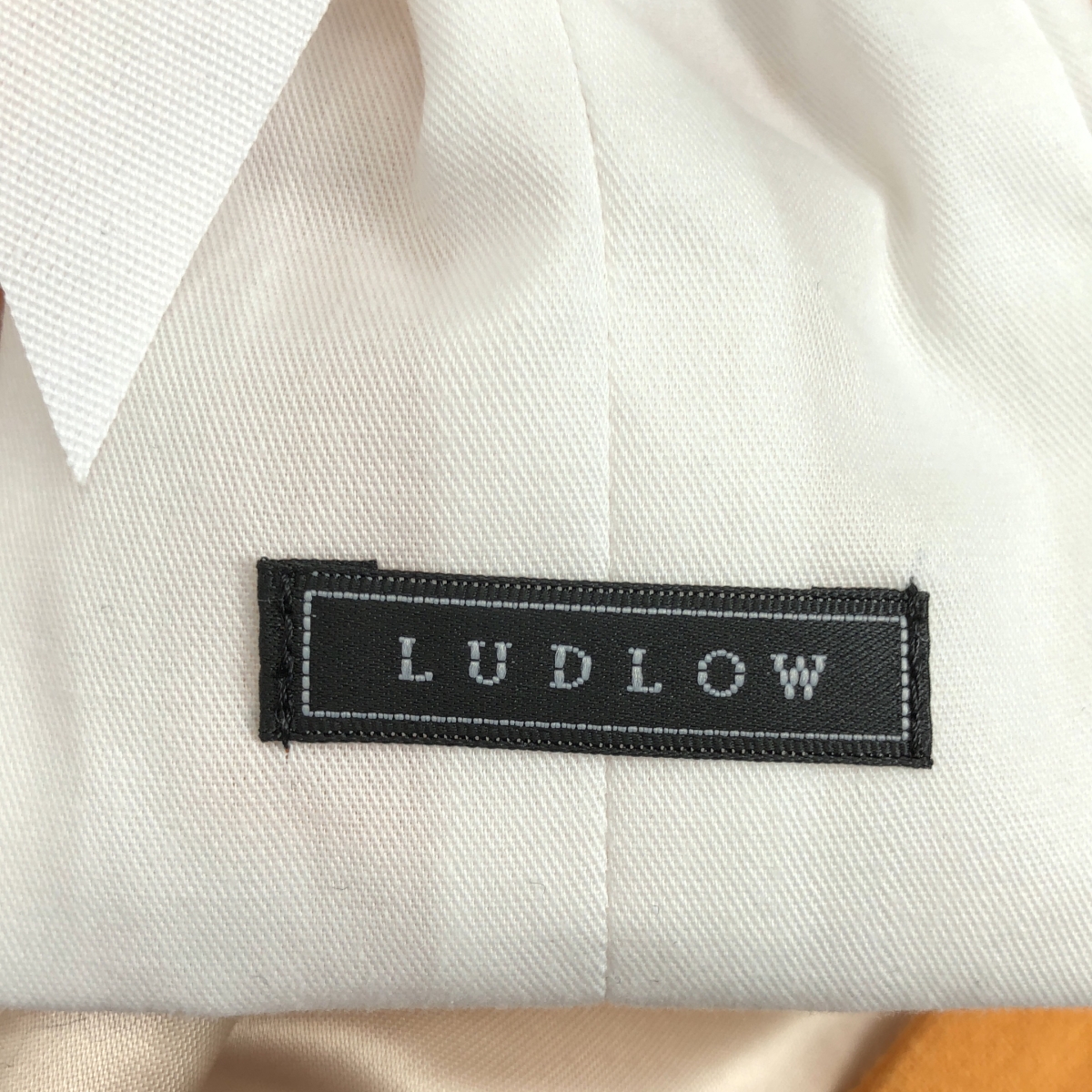 LUDLOW / ラドロー リネンコットン 変形 キャミソール ワンピース