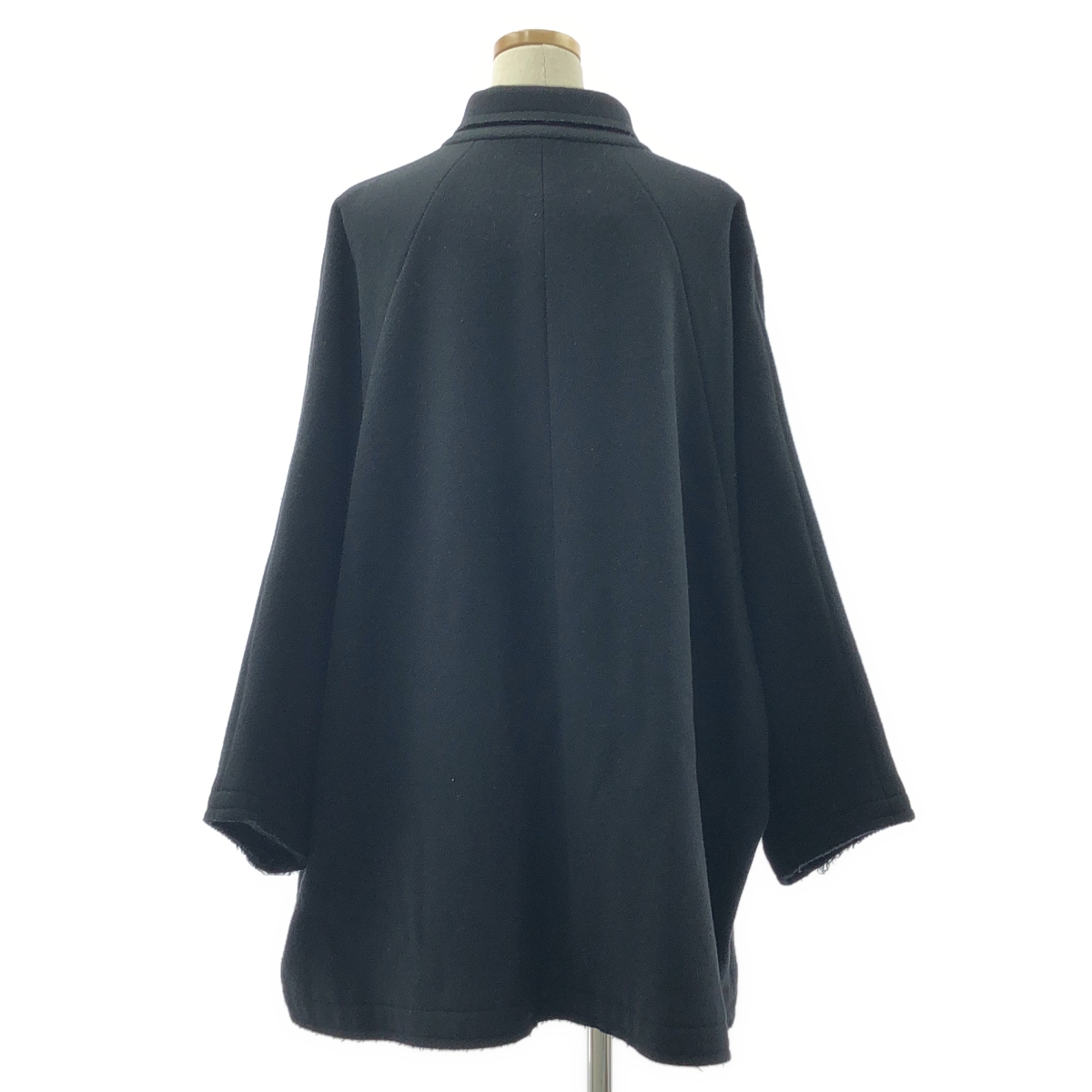 Y's / ワイズヨウジヤマモト ウール アンゴラ カットオフ オーバーサイズ コート