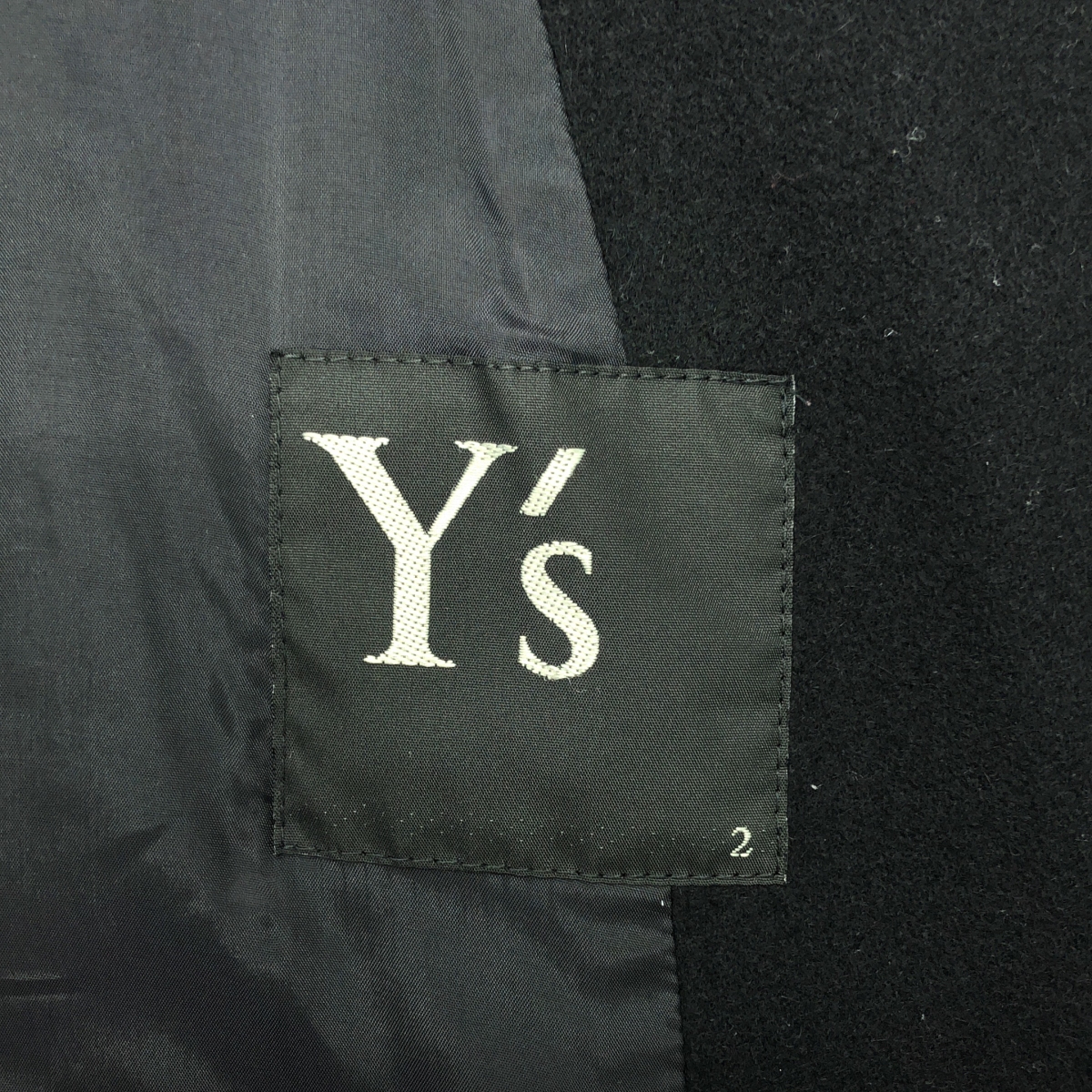 Y's / ワイズヨウジヤマモト ウール アンゴラ カットオフ オーバーサイズ コート