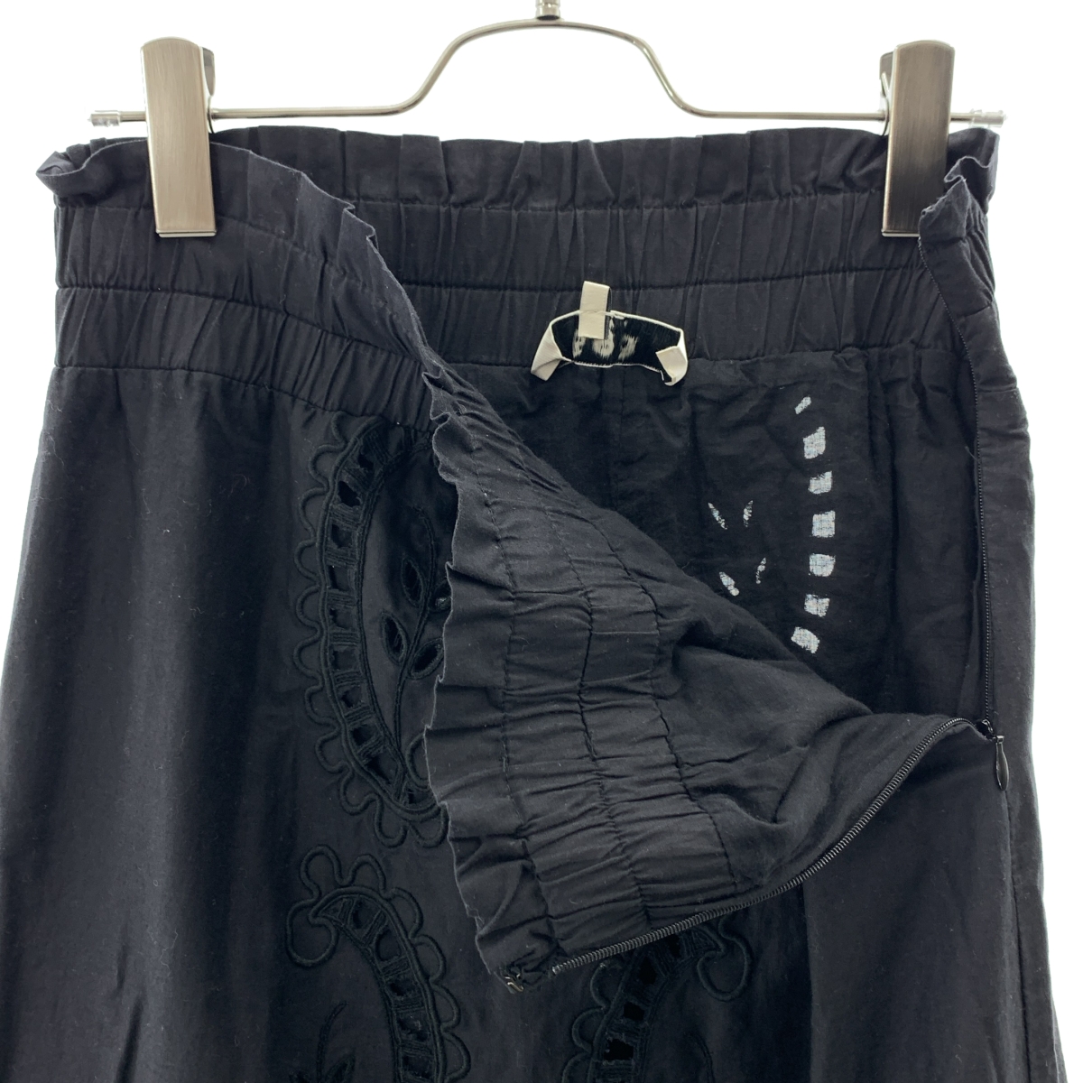 sea New York / シーニューヨーク レース サイドジップ ボリューム スカート