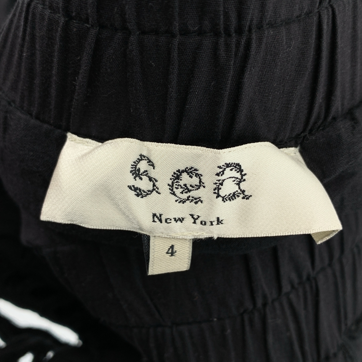sea New York / シーニューヨーク レース サイドジップ ボリューム スカート