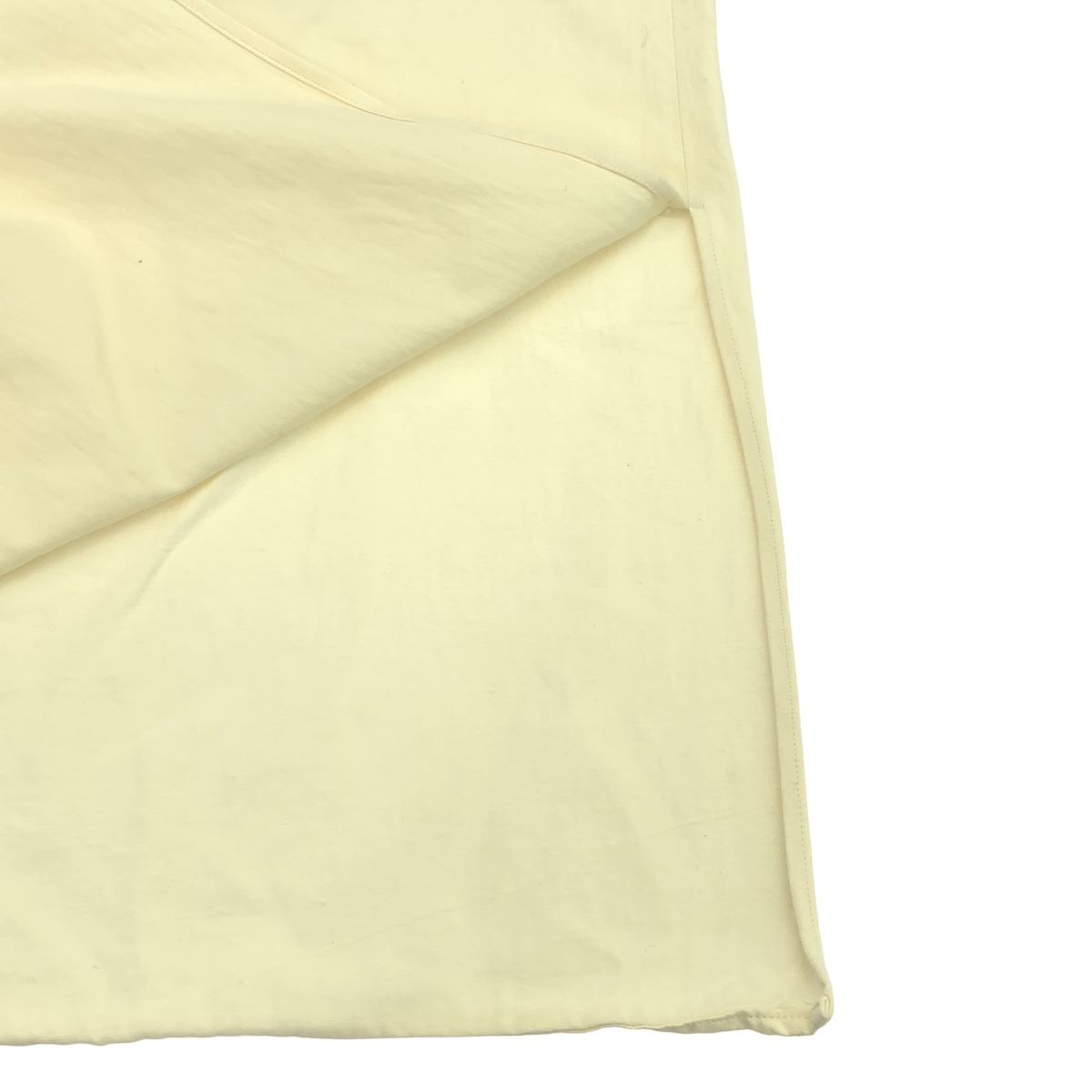 PLAIN PEOPLE / プレインピープル キーネック スリット ロング シャツ ワンピース