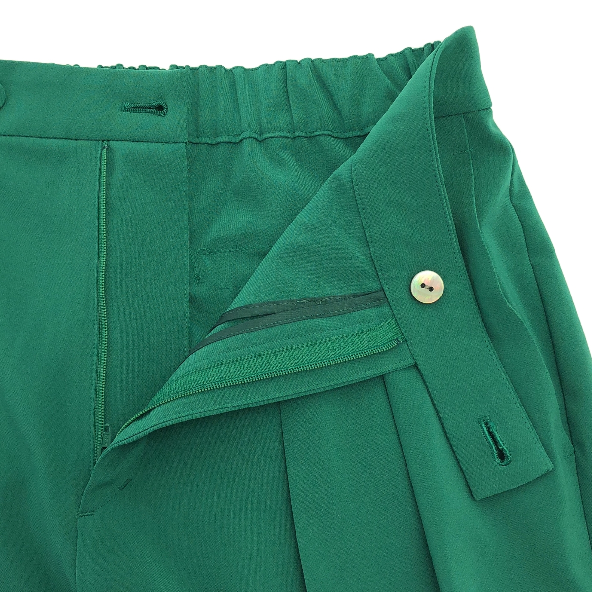 ADORE / アドーア ドライタッチジョーゼット タックイージーパンツ