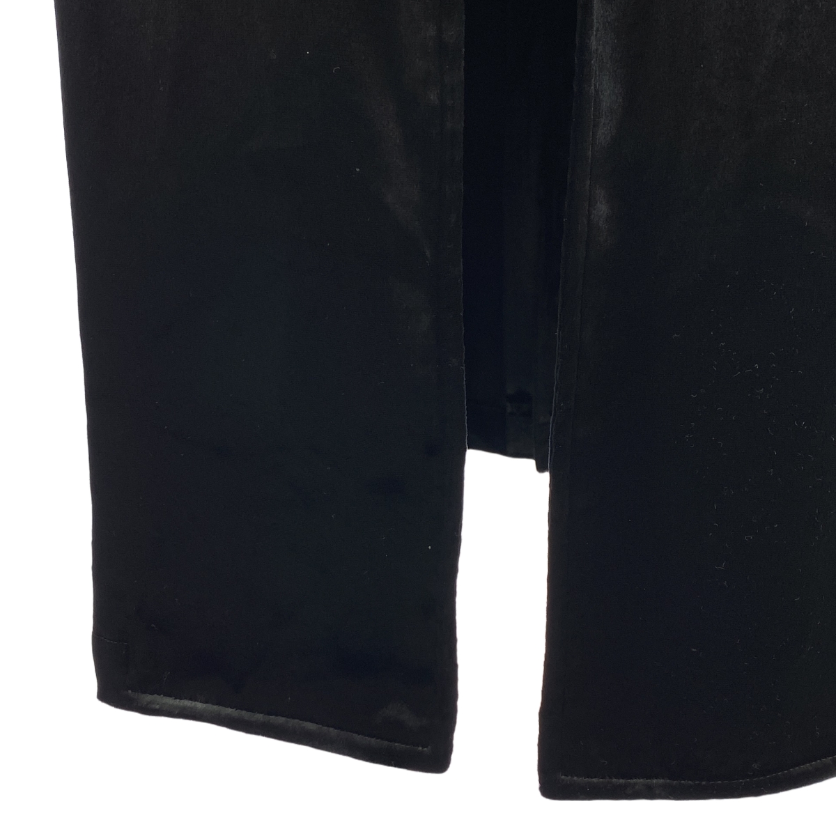 COMME des GARCONS HOMME PLUS / コムデギャルソンオムプリュス 幾何学柄 ウール ベスト レイヤード ベロア コート