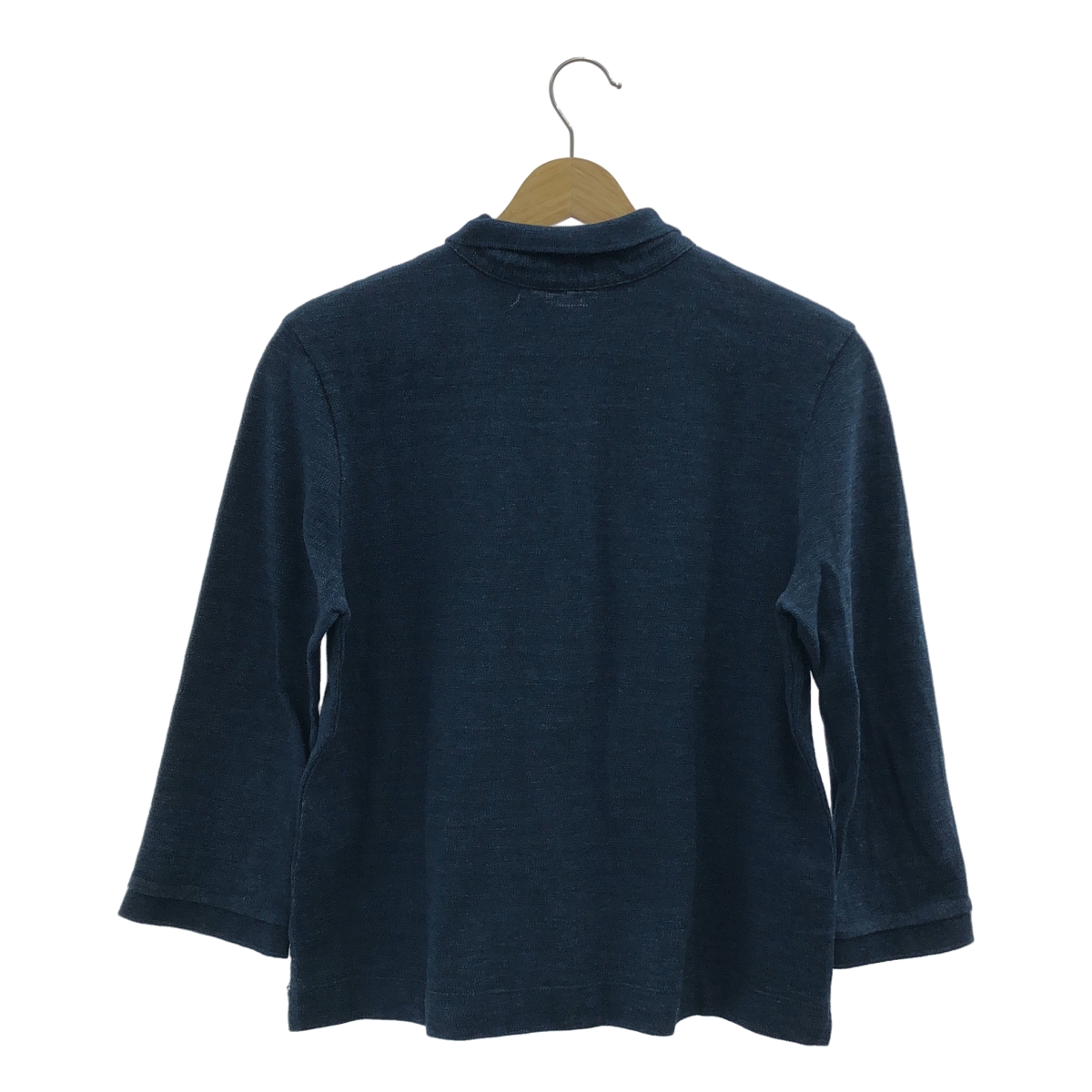 45r / フォーティファイブアール 鹿の子 長袖 ポロシャツ