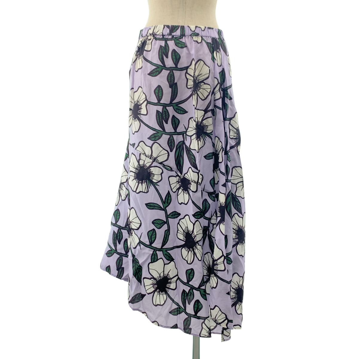 Christian Wijnants / クリスチャンワイナンツ シルク レーヨン フラワープリント ロングスカート