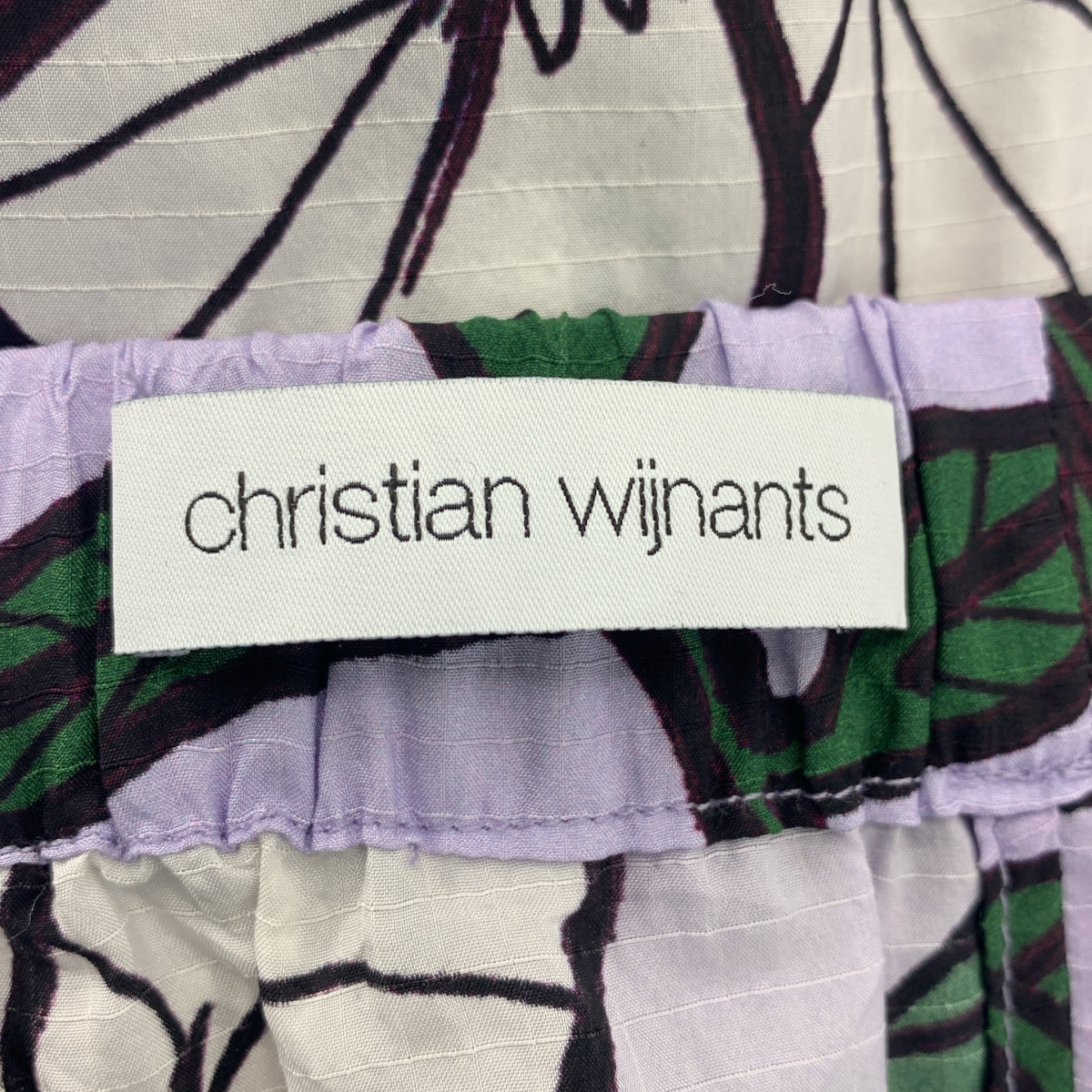 Christian Wijnants / クリスチャンワイナンツ シルク レーヨン フラワープリント ロングスカート