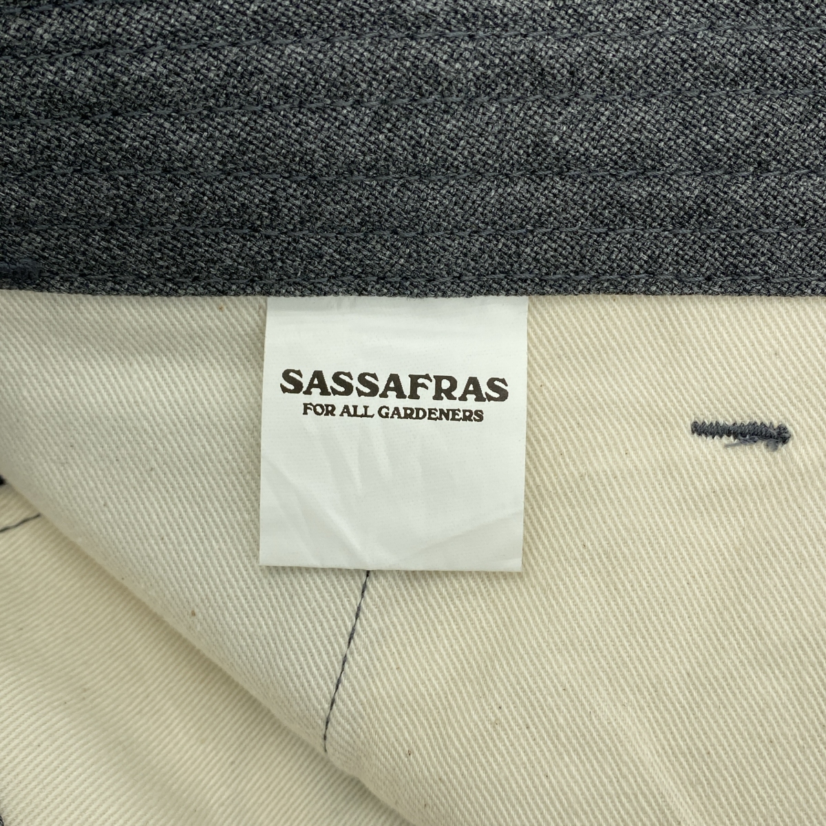 SASSAFRAS / ササフラス SPRAYER PANTS ポリエステル コットン スプレイヤーパンツ
