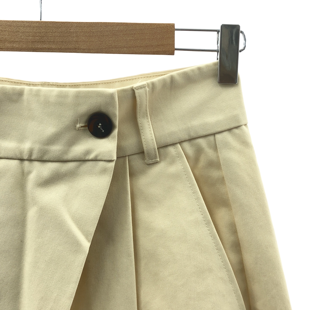 Studio Nicholson / スタジオニコルソン PEACHED COTTON TWILL WRAP PANTS / ピーチド コットン タック テーパード ワイド パンツ