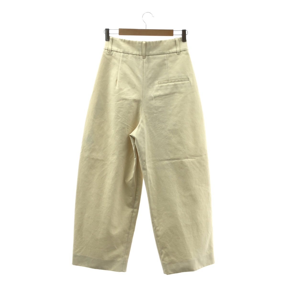 Studio Nicholson / スタジオニコルソン PEACHED COTTON TWILL WRAP PANTS / ピーチド コットン タック テーパード ワイド パンツ
