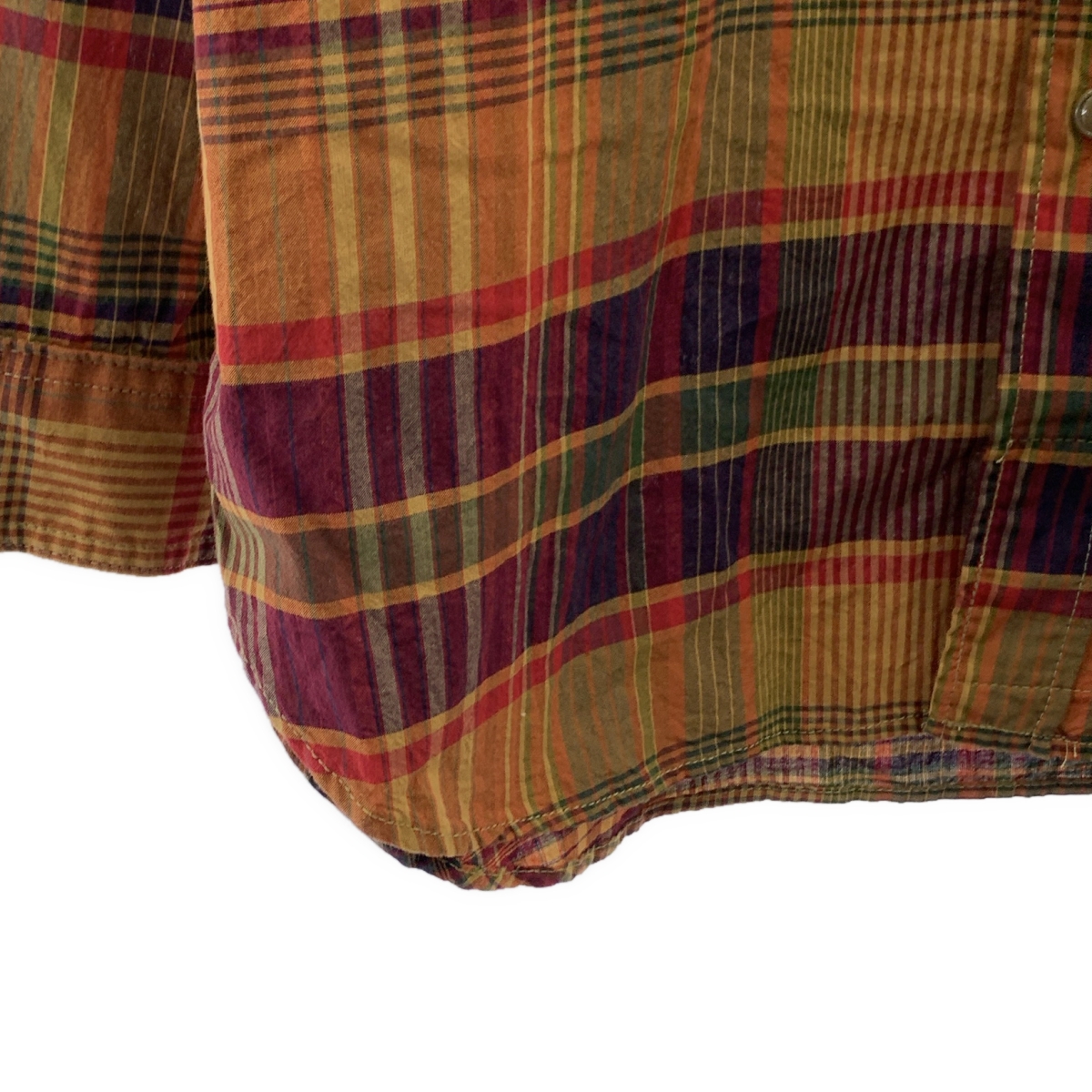 Engineered Garments / エンジニアドガーメンツ Work Shirt Cotton Plaid マドラスチェック コットン ワークシャツ