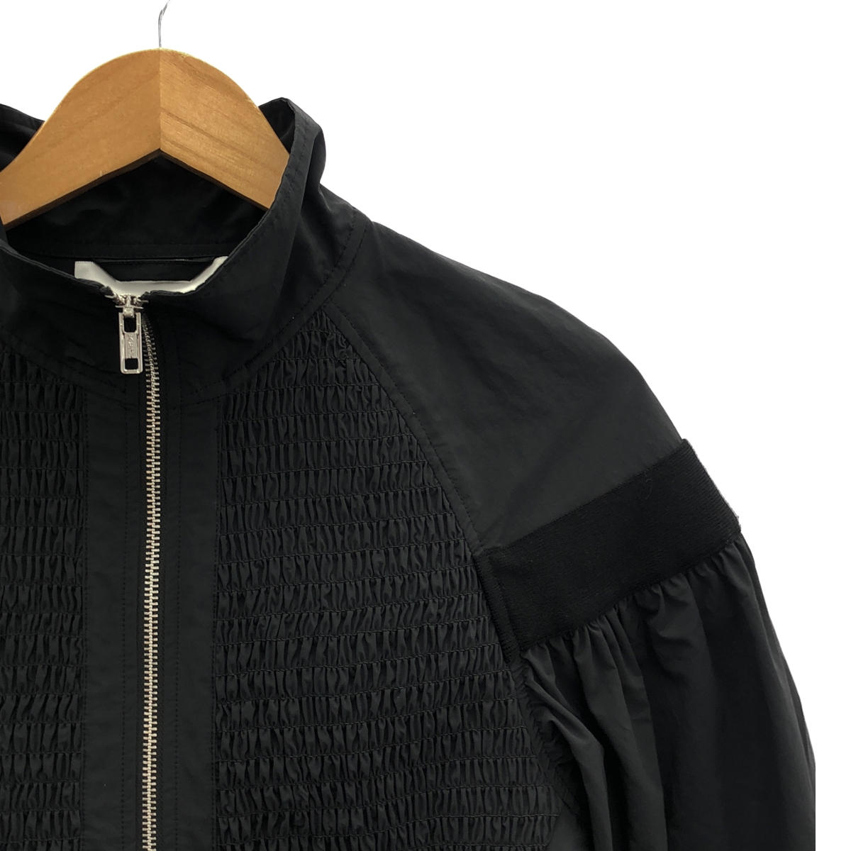 3.1 Phillip Lim / スリーワンフィリップリム スモッキング シャーリング ベルテッド ジャケット