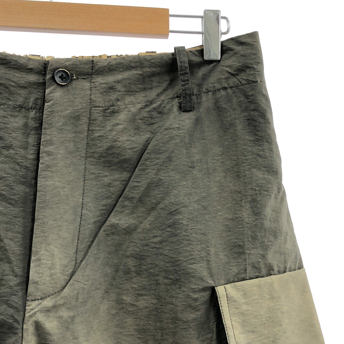 UMA WANG / ユマワン PANTHER PANTS / ドローストリング ウエストゴム ワイド ショート パンツ ショーツ