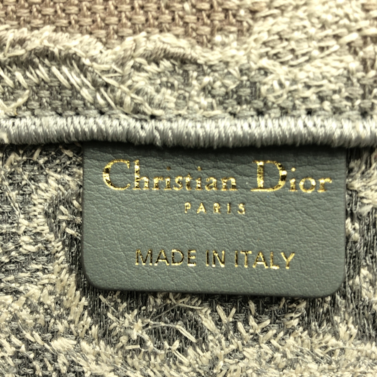 Christian Dior / クリスチャンディオール トワル ドゥ ジュイ リバース ブックトートバッグ ミディアム キャンバス