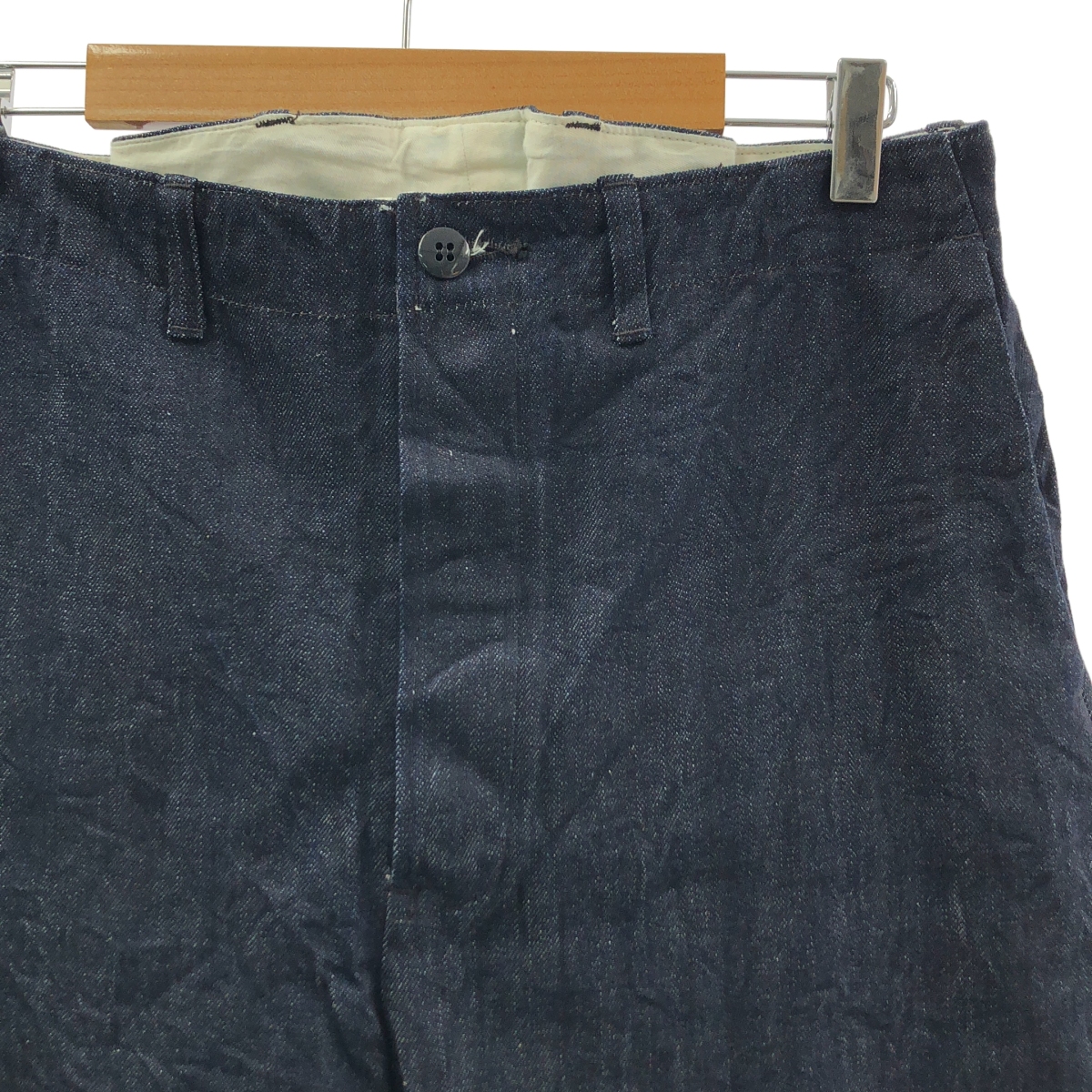 TOUJOURS / トゥジュー 14oz セルビッチ クラシック デニム ウエストオーバーオール