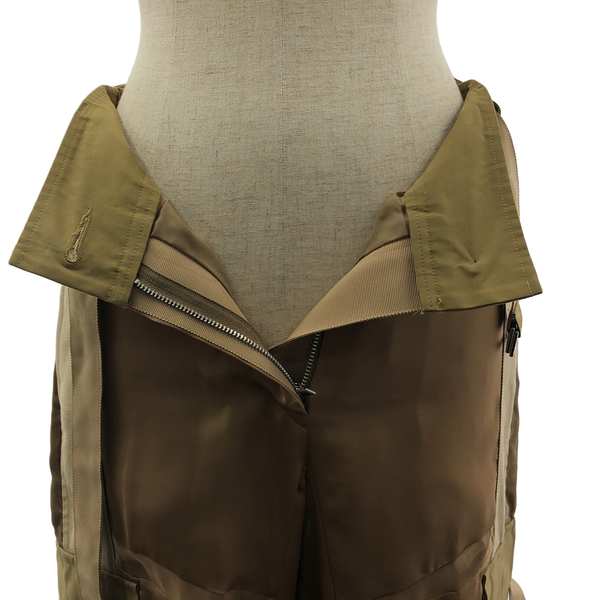 sacai / サカイ Combo Cargo Trousers シアー 切替 カーゴパンツ